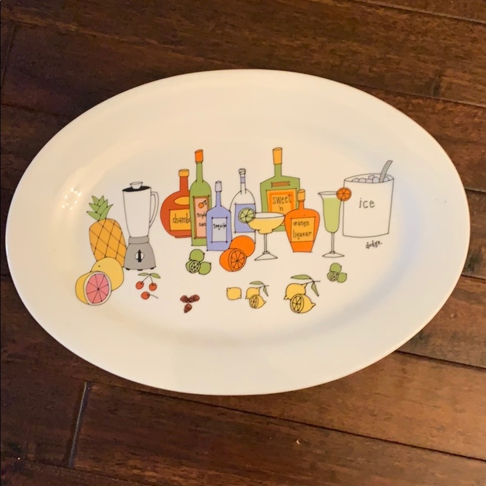 Margarita Serving Platter by Ursula Dodge 🍋 🍸 ❤️